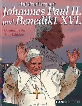 AUF DEM WEG MIT JOH PAUL II UND BENEDIKT XVI Comic