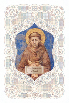 ANDACHTSBILDCHEN SPITZE HL. FRANZISKUS VON ASSISI