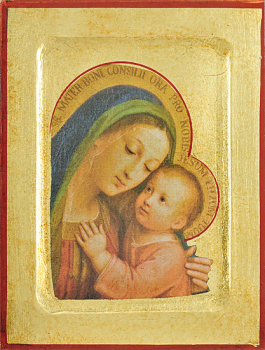 IKONE MADONNA MIT KIND BYZANTINISCH