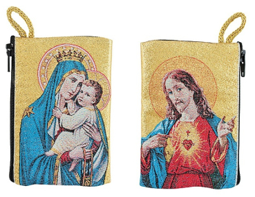 ETUI GÖTTLICHES HERZ JESU/ SKAPULIERMADONNA