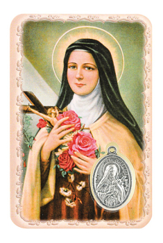 GEBETSKARTE HL. THERESE VON LISIEUX