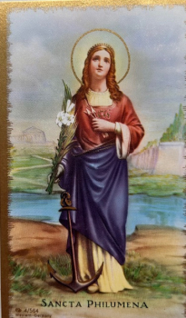 BILDCHEN HEILIGE PHILOMENA