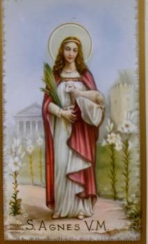 BILDCHEN HEILIGE AGNES