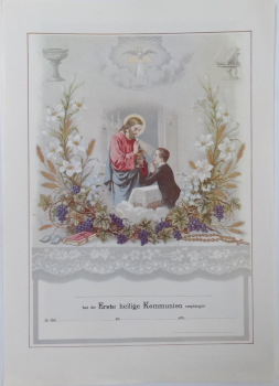 KOMMUNIONBILD JUNGE SCHNÄPPCHEN