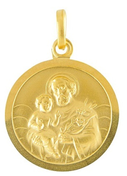 MEDAILLE ST. JOSEF 8 ct. Gold