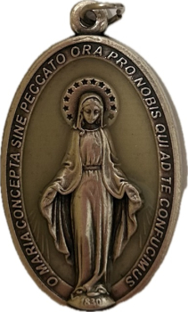 MEDAILLE WUNDERTÄTIGE MADONNA 4 cm