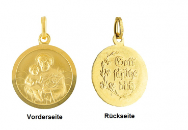 MEDAILLE HL JOSEF doublegold