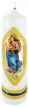 SIXTINISCHE MADONNA KERZE