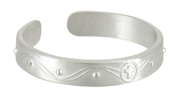 RINGROSENKRANZ SILBERFARBEN