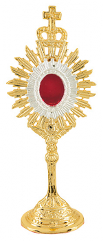 RELIQUIAR  vergoldet 18 CM