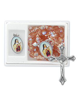 ROSENKRANZ SET MIT MEDAILLE THERESE