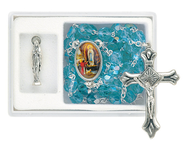 ROSENKRANZ SET LOURDES + STATUE