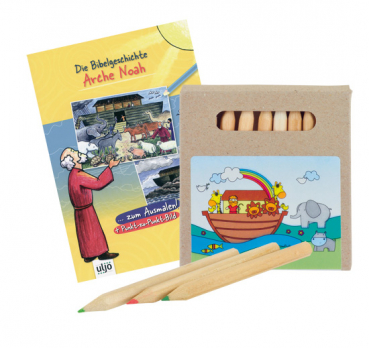 SET MALBUCH ARCHE NOAH UND STIFTE