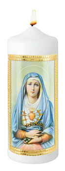 KERZE SIEBENSCHMERZEN MADONNA