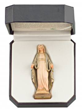 STATUE WUNDERTÄTIGE MADONNA HOLZ