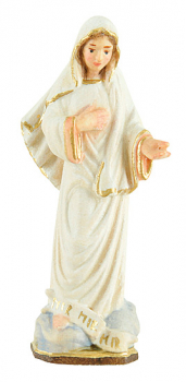 STATUE MARIA MEDJUGORJE HOLZ