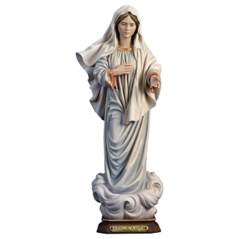 STATUE MEDJUGORJE HOLZ