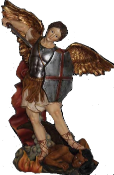 STATUE HEILIGER MICHAEL