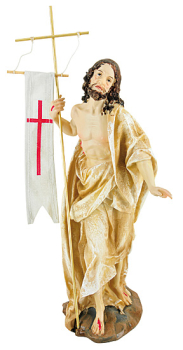STATUE AUFERSTANDENER JESUS