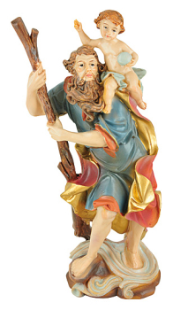 STATUE HEILIGER CHRISTOPHORUS