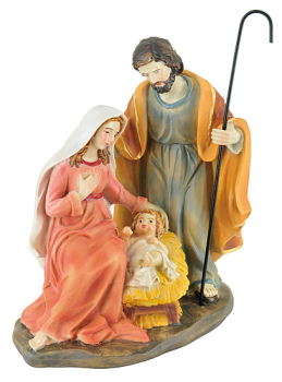 STATUE KRIPPENBLOCK HL. FAMILIE