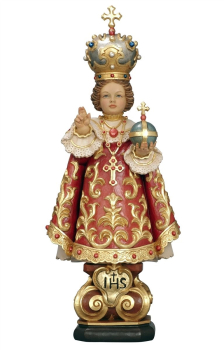 STATUE PRAGER JESUSKIND HOLZ