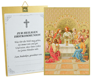 TAFEL ERINNERUNG ERSTKOMMUNION