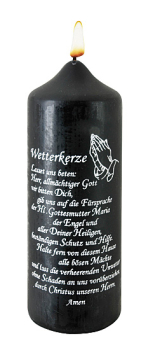 WETTERKERZE SCHWARZ