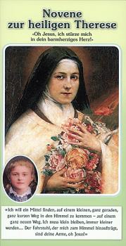 GEBETSFALTBLATT Novene zur hl Therese