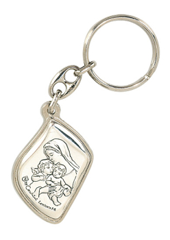 SCHLÜSSELHANHÄNGER Maria mit Jesuskind