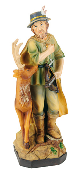 STATUE HEILIGER HUBERTUS
