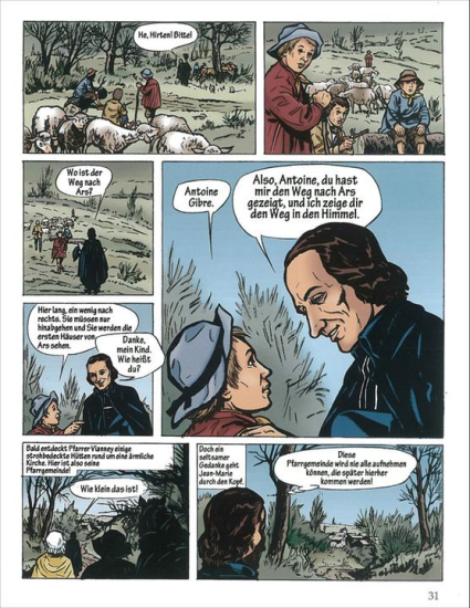 JEAN-MARIE VIANNEY Pfarrer von Ars Comic