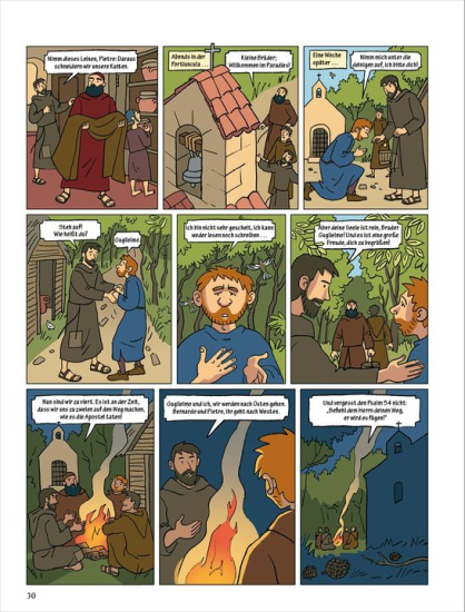 FRANZ VON ASSISI Comic