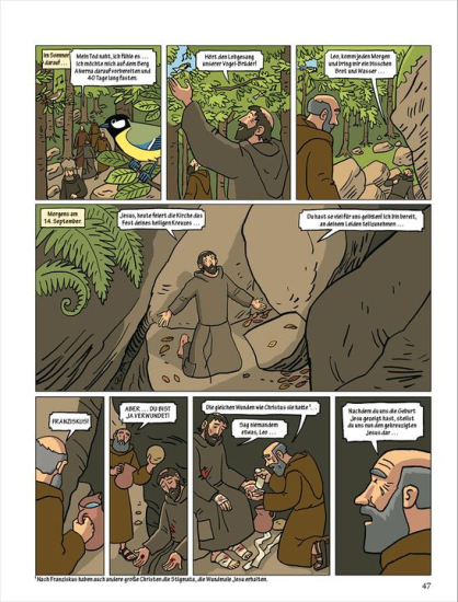FRANZ VON ASSISI Comic