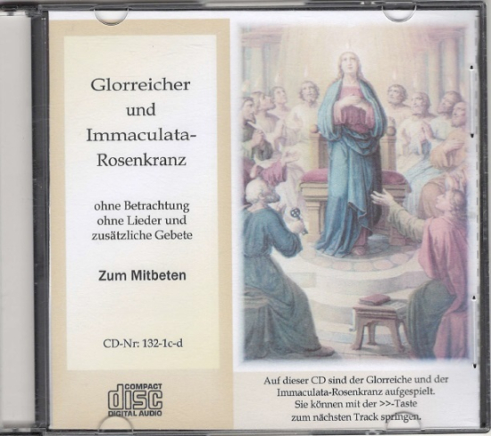 CD GLORREICHER UND IMMACULATA RSK