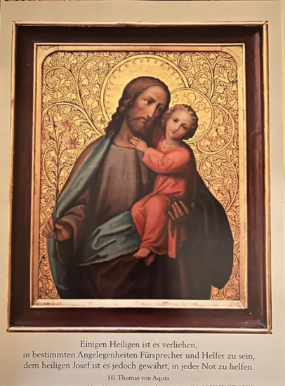 BILD JOSEF FÜRSPRECHER UND HELFER Poster