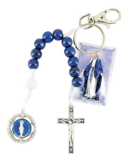 SCHLÜSSELANHÄNGER MIT WT MEDAILLE UND KREUZ