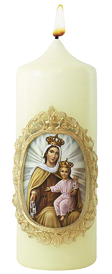 SKAPULIER MADONNA KERZE