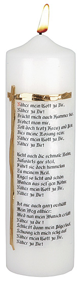 NÄHER MEIN GOTT ZU DIR KERZE