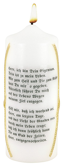 EWIGKEITSLIED KERZE