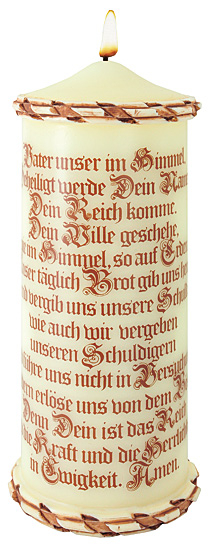 KERZE VATER UNSER
