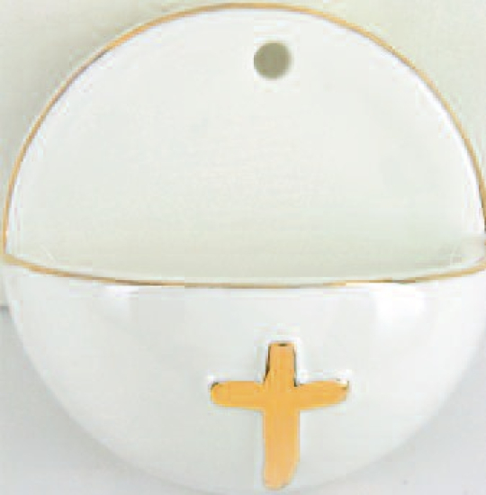 WEIHBRUNN KREUZ PORZELLAN