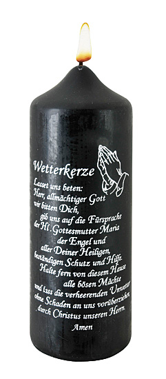 WETTERKERZE SCHWARZ