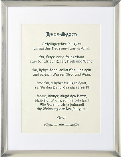 BILD HAUSSEGEN