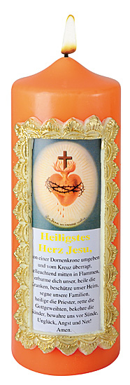 HEILIGSTES HERZ JESU KERZE