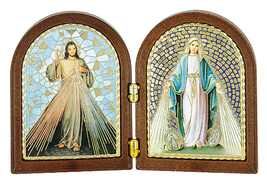 TAFEL BARMHERZIGER JESUS/ WUNDERTÄTIGE