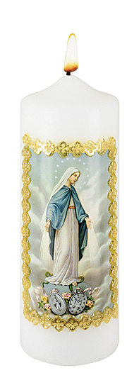WUNDERTÄTIGE MUTTERGOTTES KERZE